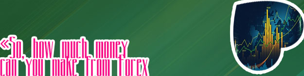 How much can we earn from forex trading