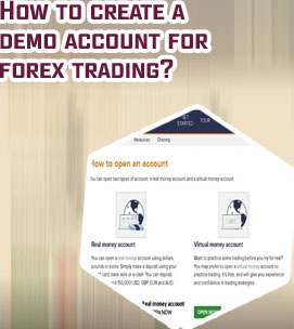 How to create a real forex trading account
